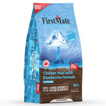 FirstMate FirstMate LID Chicken Meal with Blueberries Formula Small Bites Dry Dog Food, 4lb