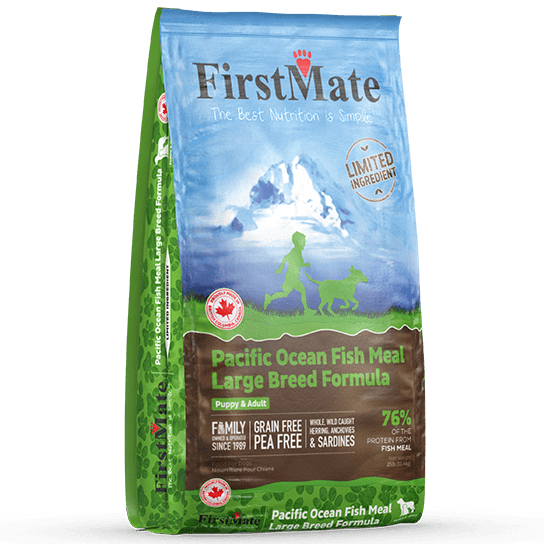 FirstMate LID Pacific Ocean Fish Meal Large Breed Formula Dry Dog Food