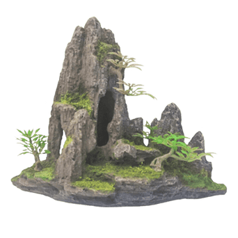 Fish Gear Rock Hill Aquarium Ornament