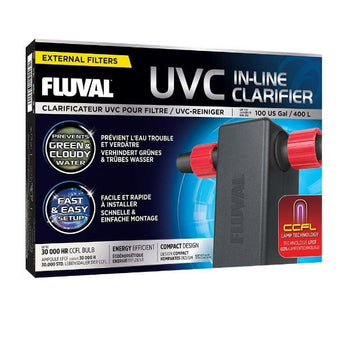 Fluval Fluval UVC In-Line Clarifier for Aquarium Filters