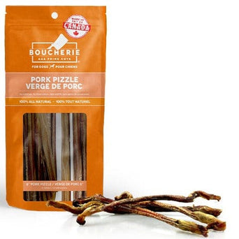 foufouBRANDS Boucherie Pork Pizzle Dog Bully Sticks