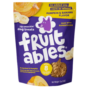 Fruitables Fruitables Baked Pumpkin & Banana Dog Treats