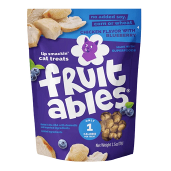 Fruitables Fruitables Chicken Flavor with Blueberry Cat Treats