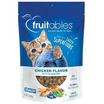 Fruitables Fruitables Chicken Flavor with Blueberry Cat Treats