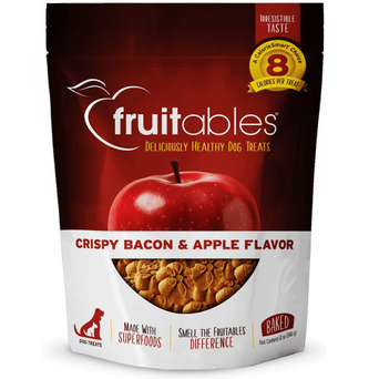 Fruitables Fruitables Crispy Bacon & Apple Baked Dog Treats