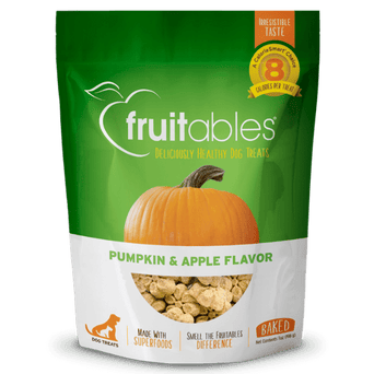 Fruitables Fruitables Pumpkin & Apple Baked Dog Treats