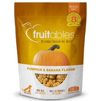 Fruitables Fruitables Pumpkin & Banana Baked Dog Treats