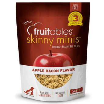 Fruitables Fruitables Skinny Minis Apple Bacon Flavor Dog Treats