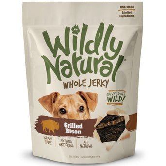 Fruitables Wildly Natural Whole Jerky Grilled Bison Dog Treats