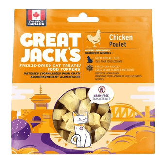 Great Jack's Great Jack's Chicken Freeze Dried Raw Cat Treats/Food Toppers