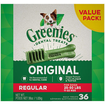 Greenies Greenies Original Regular Dog Dental Treats