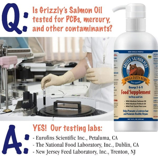 Grizzly Salmon Plus Omega 369 Dog Food Supplement Petland Canada