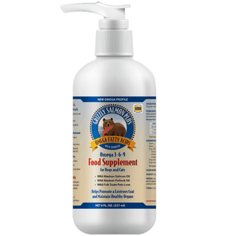 Grizzly Pet Products Grizzly Salmon Plus Omega 3-6-9 Dog Food Supplement