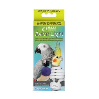 Hagen Hari Avian Light Bulb 26W/UVB 5.0/UVA 25
