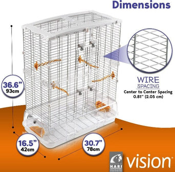 Hagen Hari Vision L12 Large Bird Cage