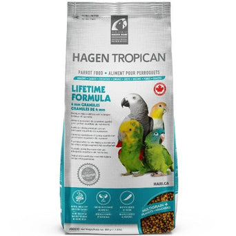 Hagen Tropican Lifetime Formula 4mm Granules for Parrots