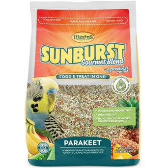 Higgins Premium Pet Foods Sunburst Gourmet Blend Parakeet Food