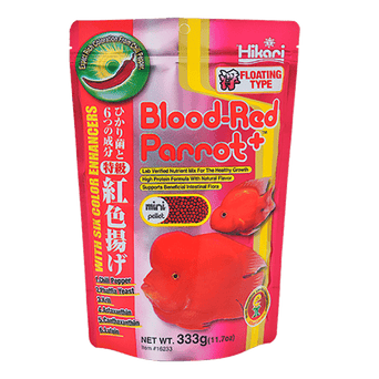 Hikari Hikari Tropical Blood Red Parrot+ Floating Pellet Diet