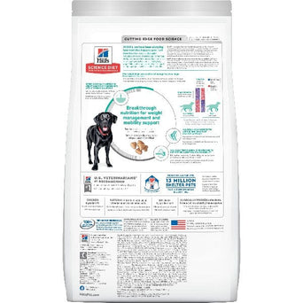 Hill's Science Diet Adult Large Breed Perfect Weight & Joint Support Chicken Recipe Dry Dog Food, 25lb