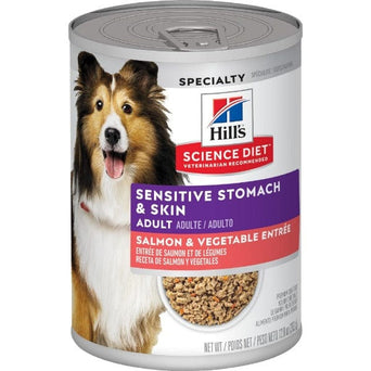 Hill's Science Diet Sensitive Stomach & Skin Salmon & Vegetable Entree Adult Canned Dog Food
