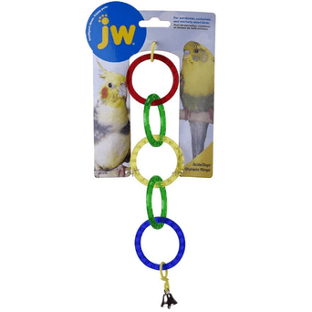 JW Pet JW Activitoys Olympia Rings Bird Toy