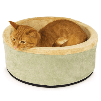 K&H K&H Small Sage Thermo Kitty Bed
