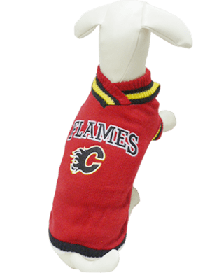  NHL Calgary Flames Jersey for Dogs & Cats, X-Small