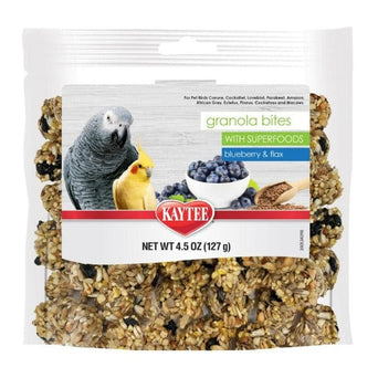 Kaytee Kaytee Granola Bites with Superfoods Blueberry & Flax