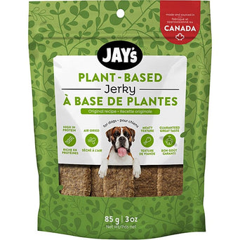 Kettle Craft Pet Products Jay's Plant-Based Jerky Original Recipe Dog Treats