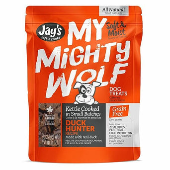 Kettle Craft Pet Products My Mighty Wolf Duck Hunter Recipe Dog Treats