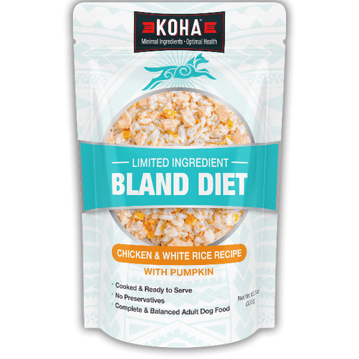 KOHA Limited Ingredient Bland Diet Chicken & White Rice Recipe for Dogs