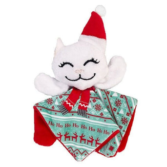 KONG KONG Holiday Crackles Santa Kitty Cat Toy