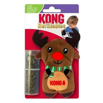 KONG KONG Holiday Refillables Reindeer Cat Toy
