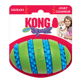 KONG KONG Squeezz Goomz Football Dog Toy