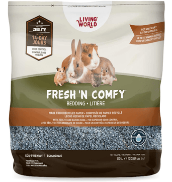 Living World Living World Fresh 'N Comfy Bedding for Small Animals; Blue
