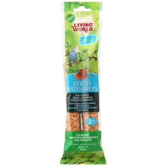Living World Living World Fruit Flavor Budgie Treat Sticks