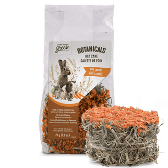 Living World Living World Green Botanicals Hay Cake with Carrot
