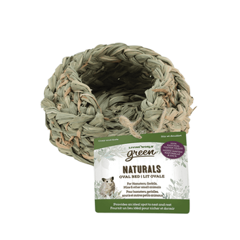 Living World Living World Green Naturals Oval Bed