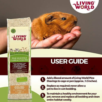 Living World Living World Pine Shavings for Small Animals