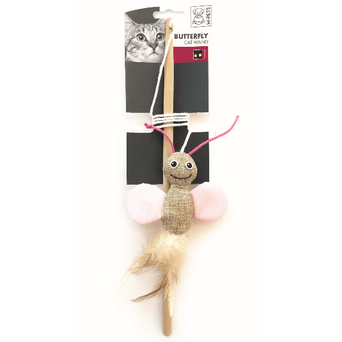 M-PETS M-PETS Play Butterfly Cat Wand