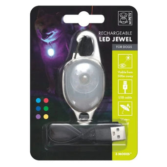 M-PETS M-PETS Rechargeable LED Jewel for Dogs