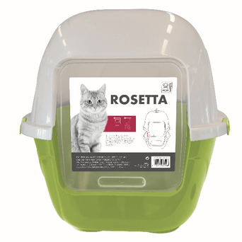 M-PETS M-PETS Rosetta Hooded Cat Litter Box