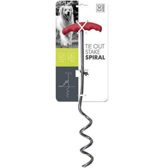 M-PETS M-PETS Tie Out Stake Spiral; 40 kg