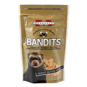 Marshall Pet Products Marshall Bandits Peanut Butter Flavour Premium Ferret Treats