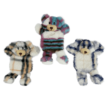 Multipet Multipet Minipet Berman Bear Plush Dog Toy