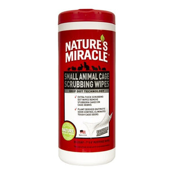 Nature's Miracle Nature's Miracle Small Animal Cage Scrubbing Wipes