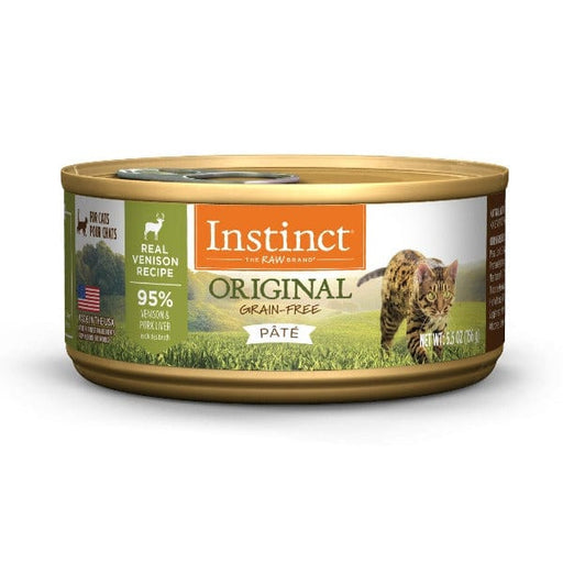 Instinct Original Real Venison Recipe Canned Cat Food