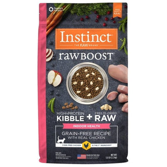 Nature's Variety Instinct Raw Boost Indoor Health Real Chicken Recipe Dry Cat Food