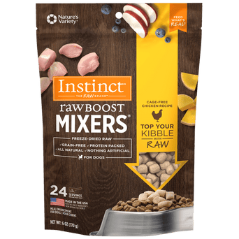 Nature's Variety Instinct Raw Boost Mixers Cage-Free Chicken Recipe Dog Food Topper