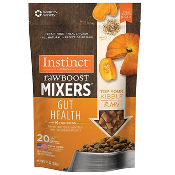 Nature's Variety Instinct Raw Boost Mixers Gut Health Dog Food Topper
